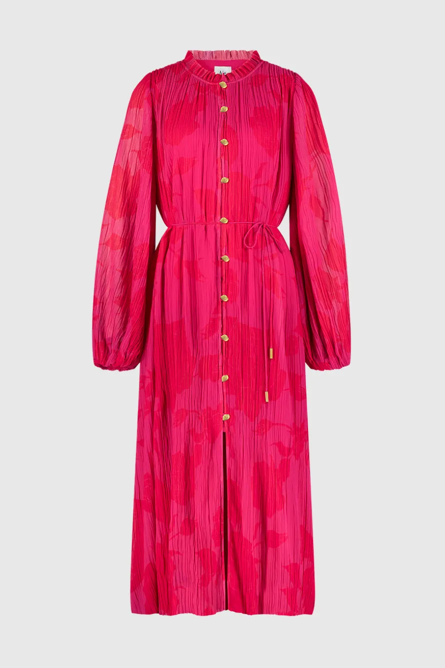 Pelmet Midi Dress