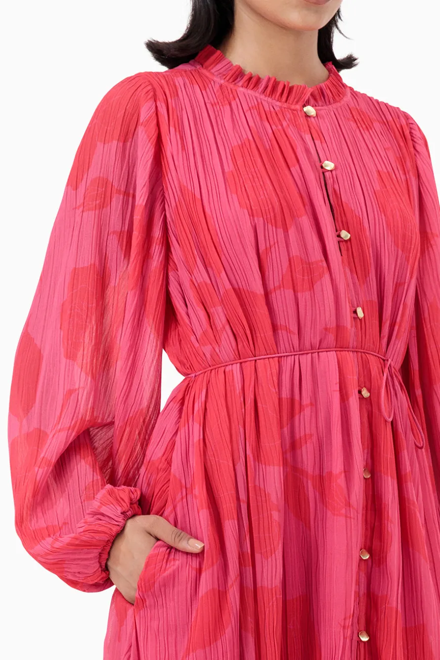 Pelmet Midi Dress