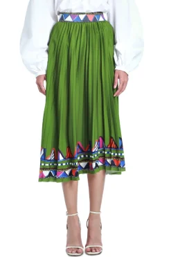 Pleated Skirt