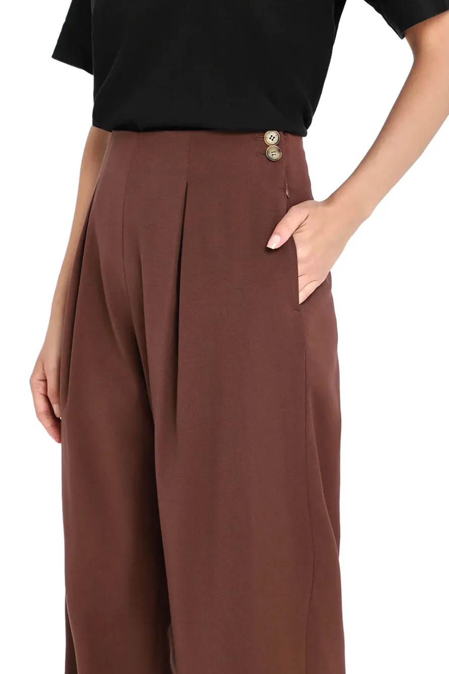 Reine Wide-Leg Trousers