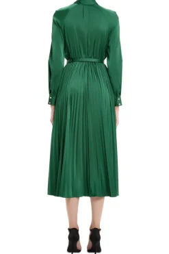 Satin Midi Dress
