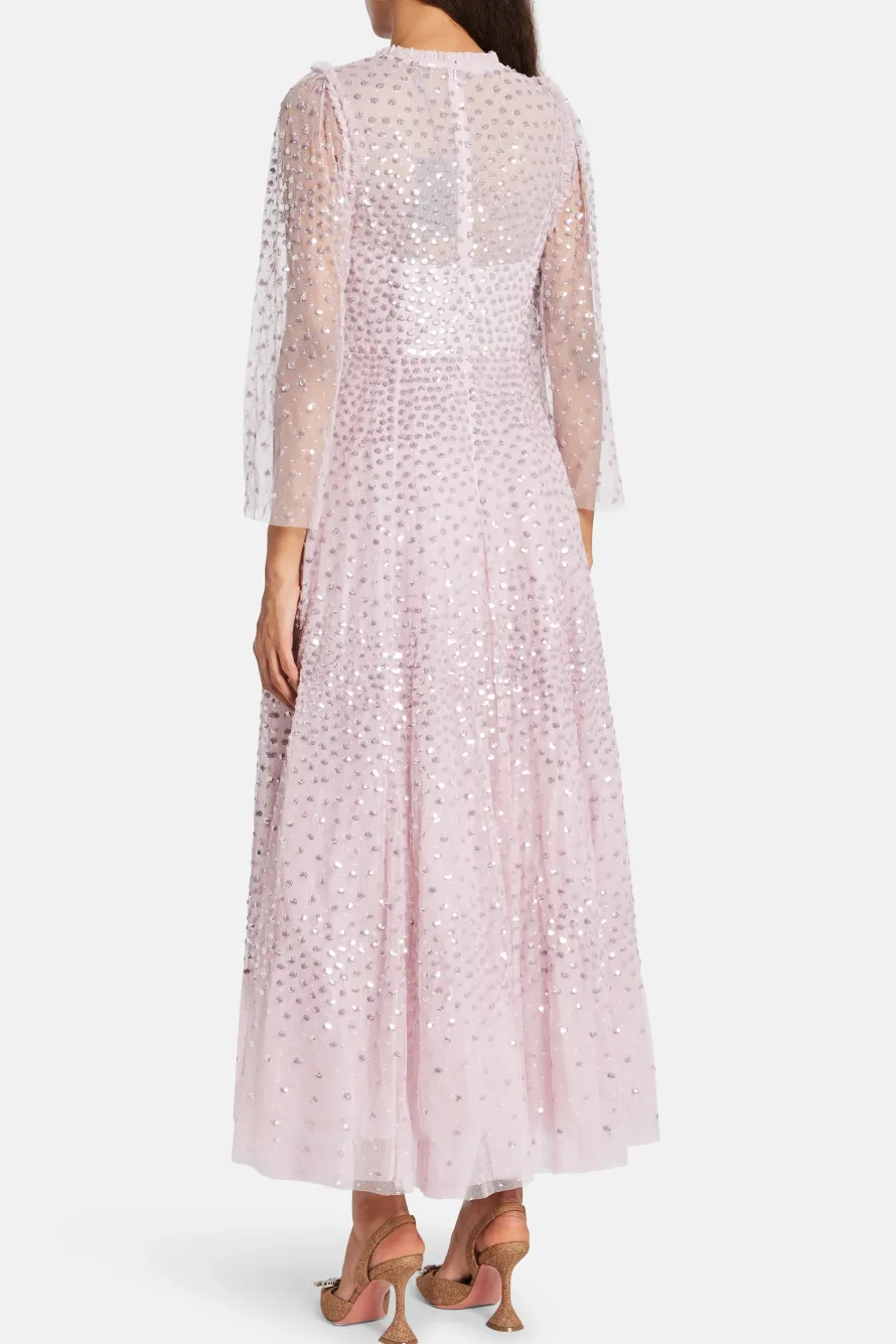 Scatter Dot Evening Dress
