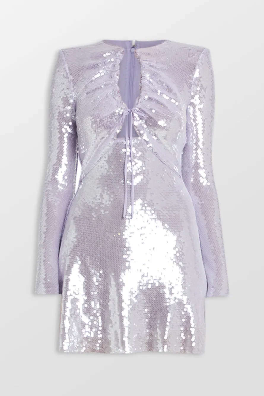 SEQUIN MINI DRESS