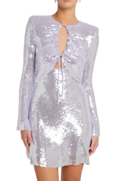 SEQUIN MINI DRESS