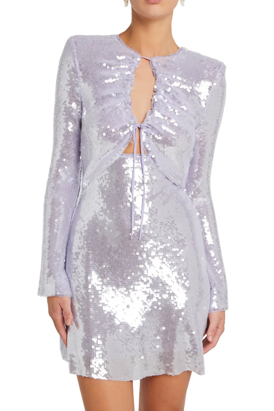 SEQUIN MINI DRESS