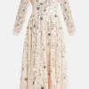 Shooting Stars Sequin Evening Dress