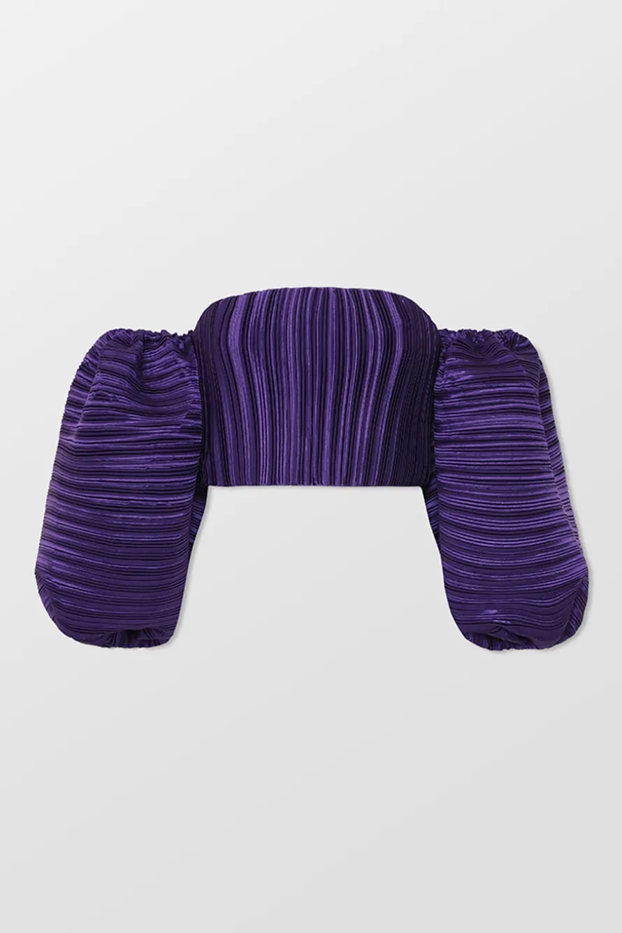 Sirene Off-Shoulder Crop Top