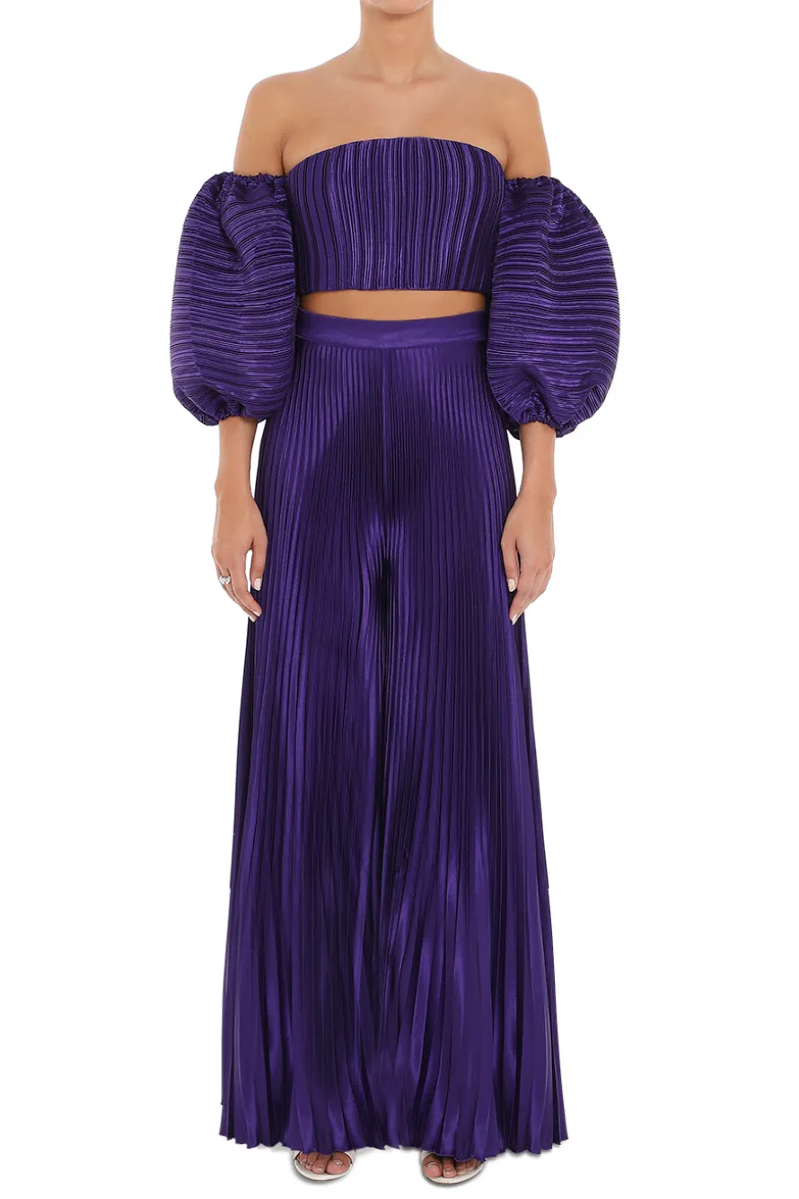 Sirene Off-Shoulder Crop Top