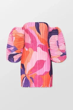 Sirene Puff Sleeve Mini Dress