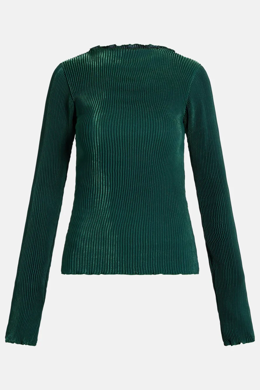 Soiree Long Sleeved Shimmer Top