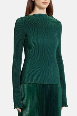 Soiree Long Sleeved Shimmer Top