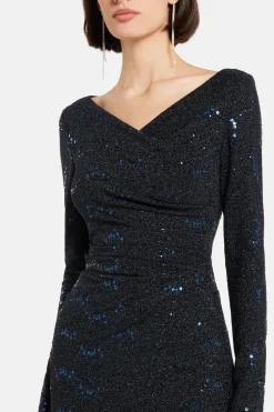 Stardust Jersey Evening Dress