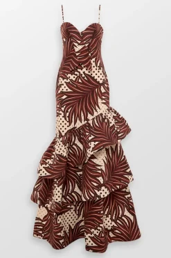 Starla Ruffle Layers Maxi Dress
