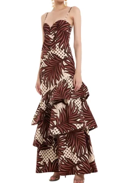 Starla Ruffle Layers Maxi Dress