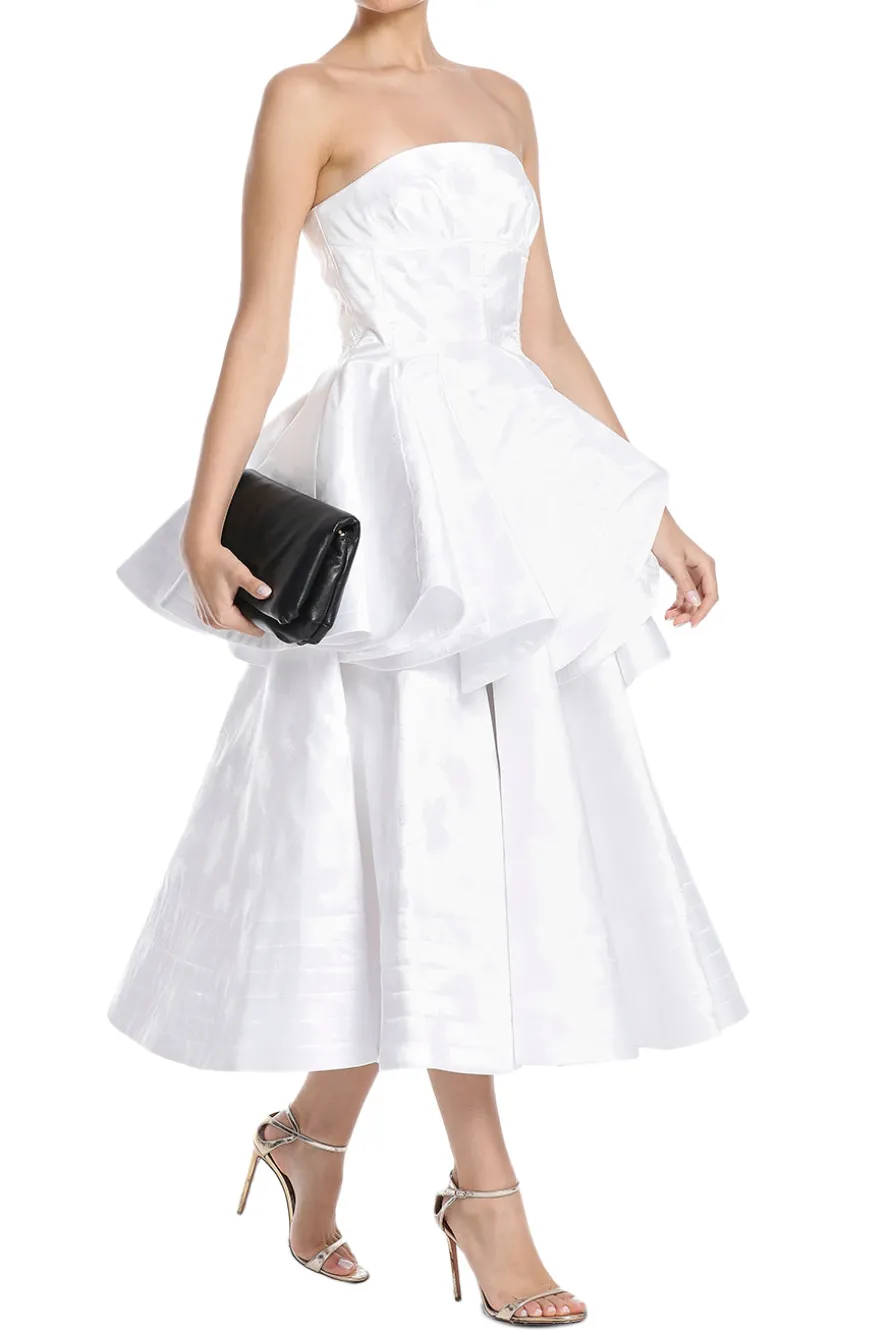 Strapless Full Skirt Volume Rosina Dress