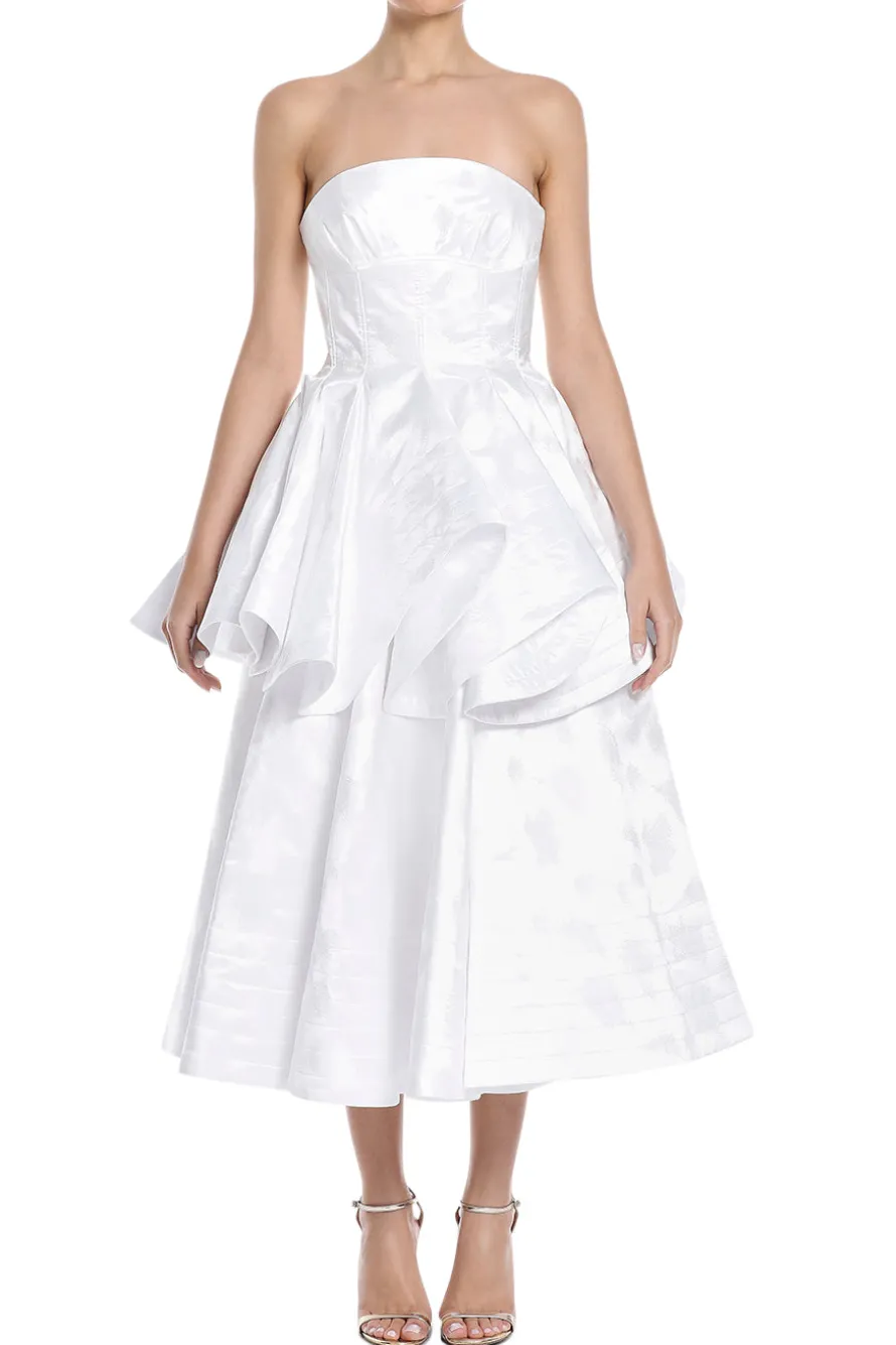 Strapless Full Skirt Volume Rosina Dress