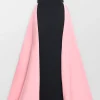 Strapless Gown With Overskirt