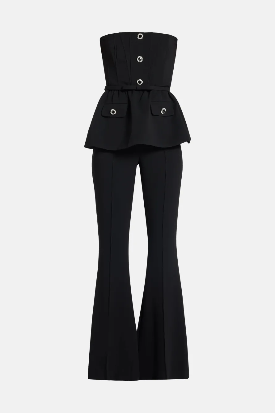 Strech Crepe Jumpsuit