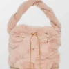 Super Holli Fluffy Top Handle Bag