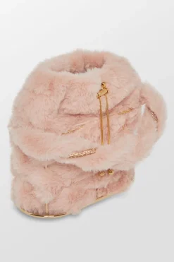 Super Holli Fluffy Top Handle Bag