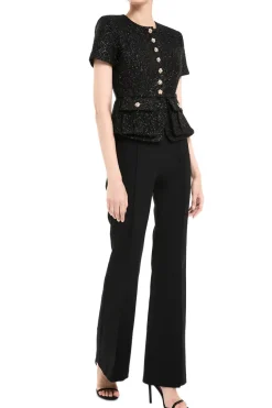 Tinsel Boucle Jumpsuit