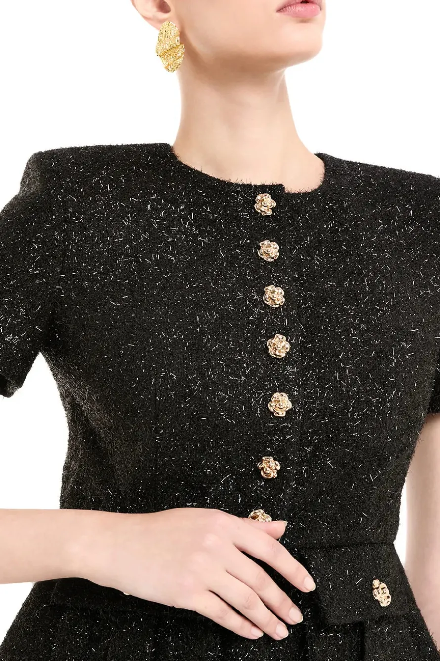 Tinsel Boucle Jumpsuit