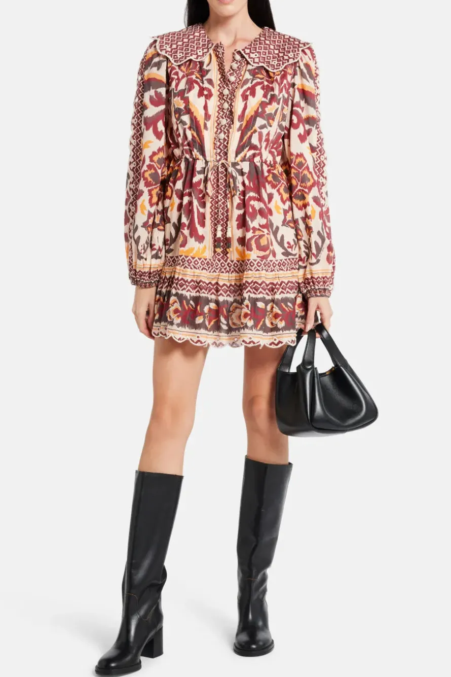 Toucans Scarf Mini Dress