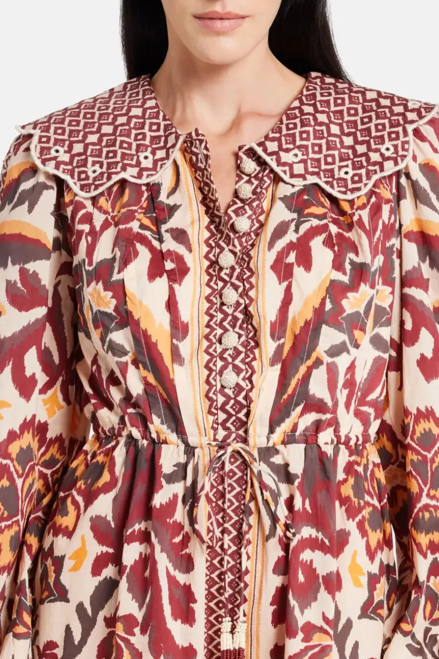 Toucans Scarf Mini Dress
