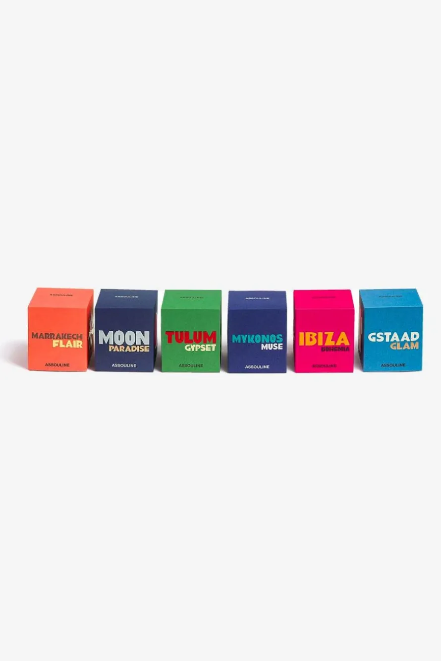 Travel From Home Scented Candles - Set of 6