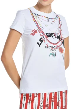 T-Shirt Dress With Fringes