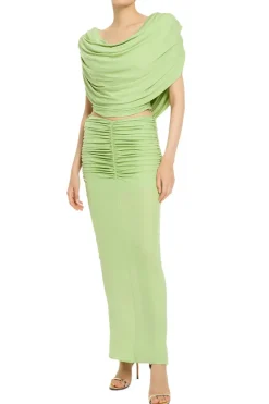 Veda Jersey Oversized Draped Top