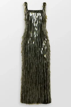 Verna Embellished Evening Dress