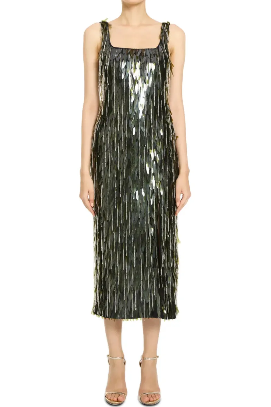 Verna Embellished Evening Dress