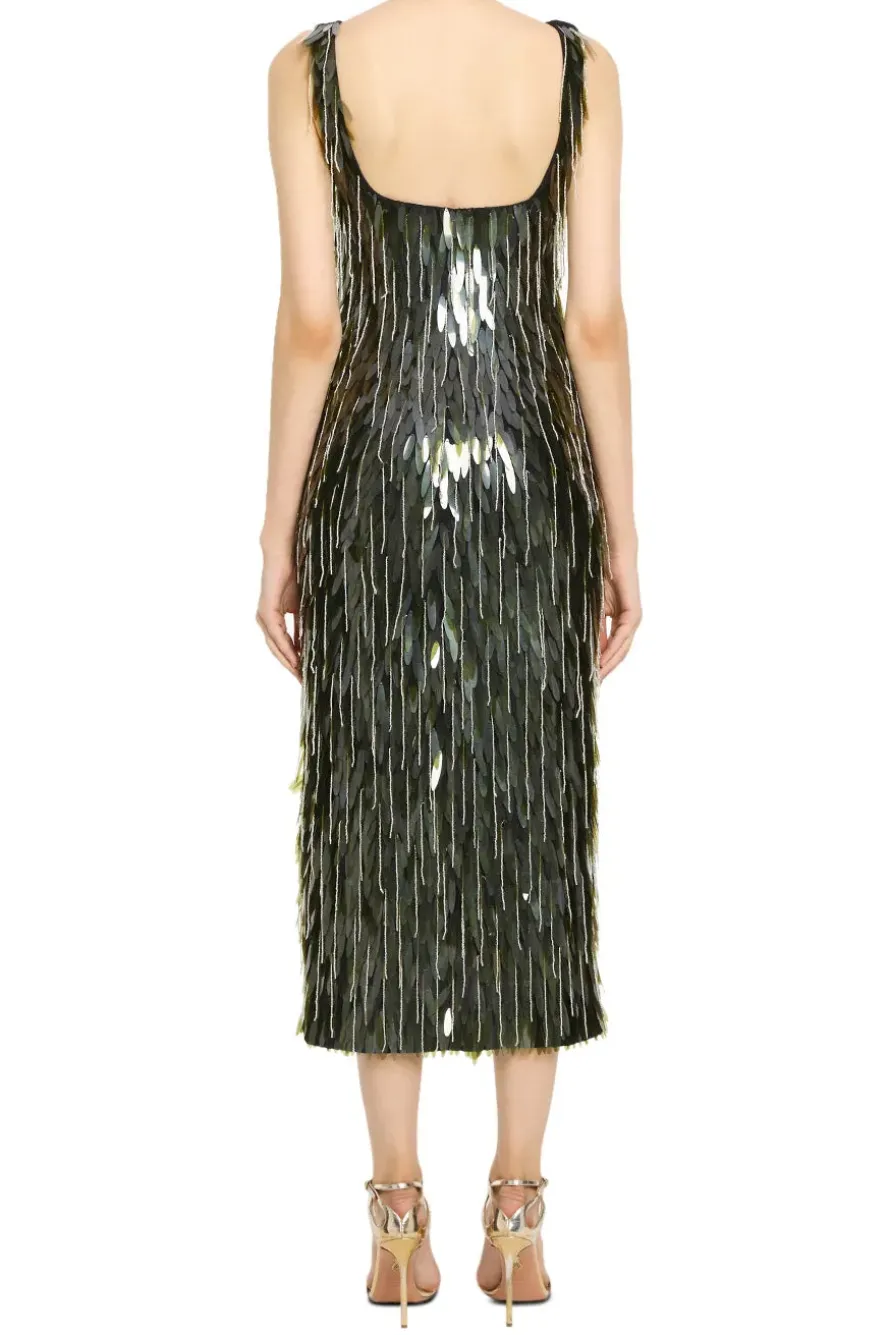 Verna Embellished Evening Dress