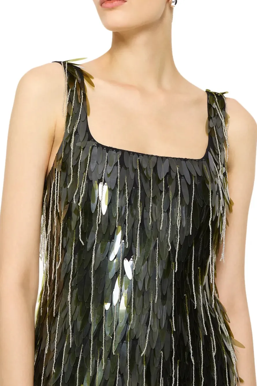 Verna Embellished Evening Dress