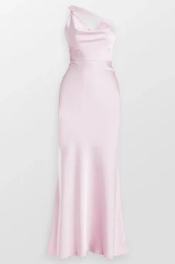 Vivian Asymmetrical Evening Gown