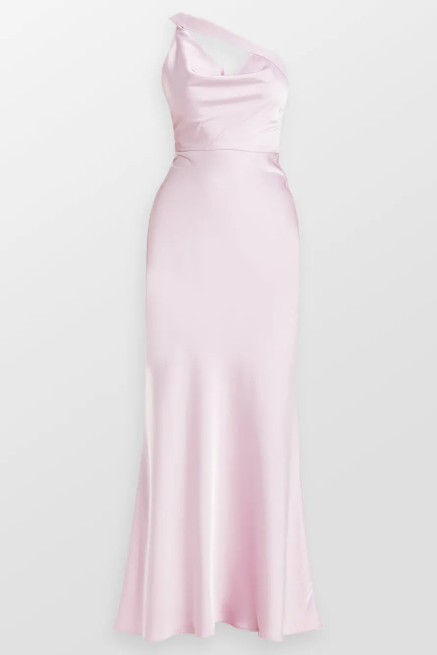 Vivian Asymmetrical Evening Gown