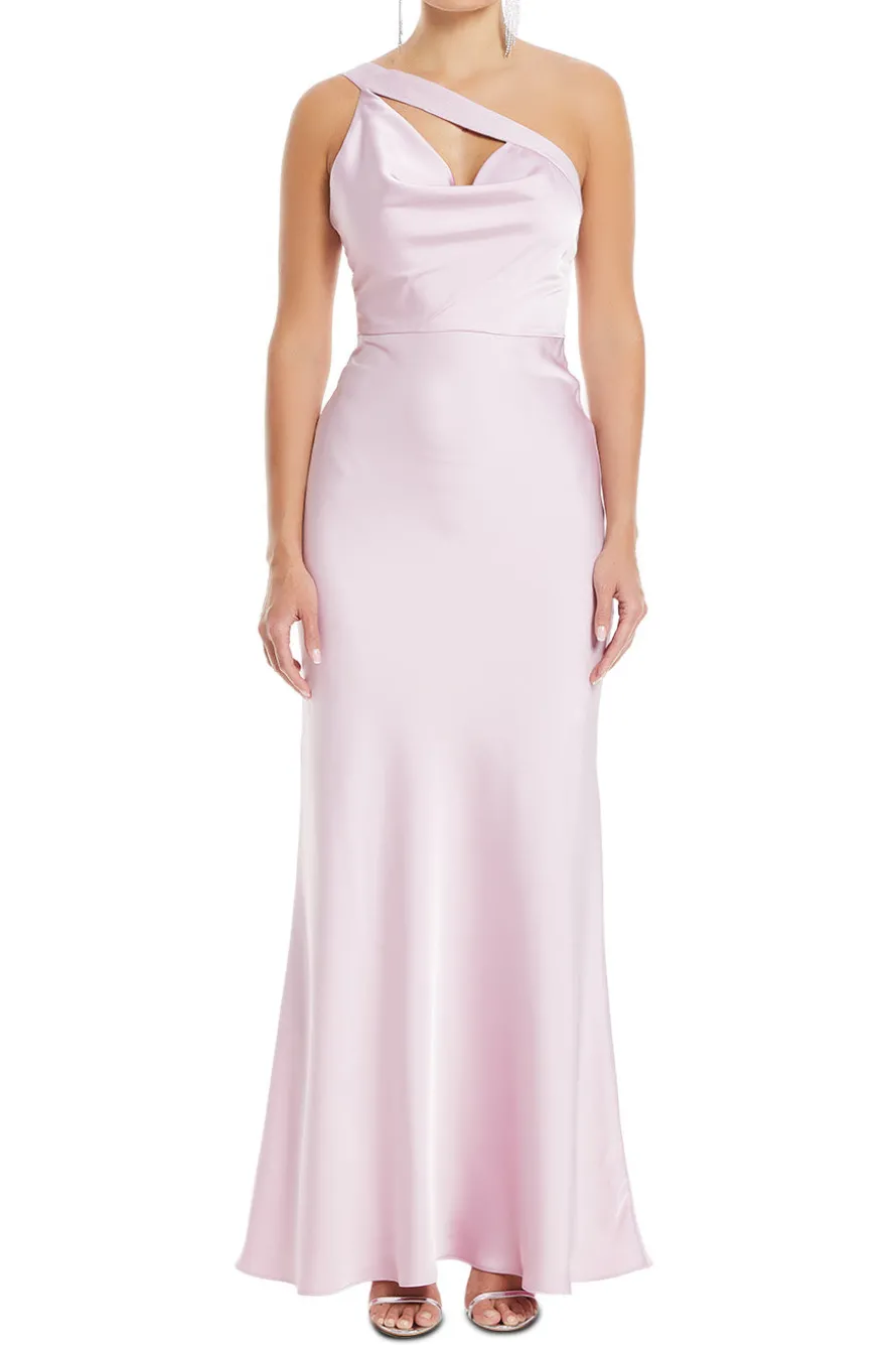 Vivian Asymmetrical Evening Gown