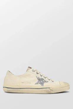 V-Star Canvas Upper Glitter Sneakers