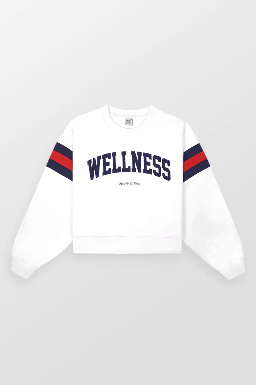 Wellness Ivy Rugby Crewneck Sweatshirt