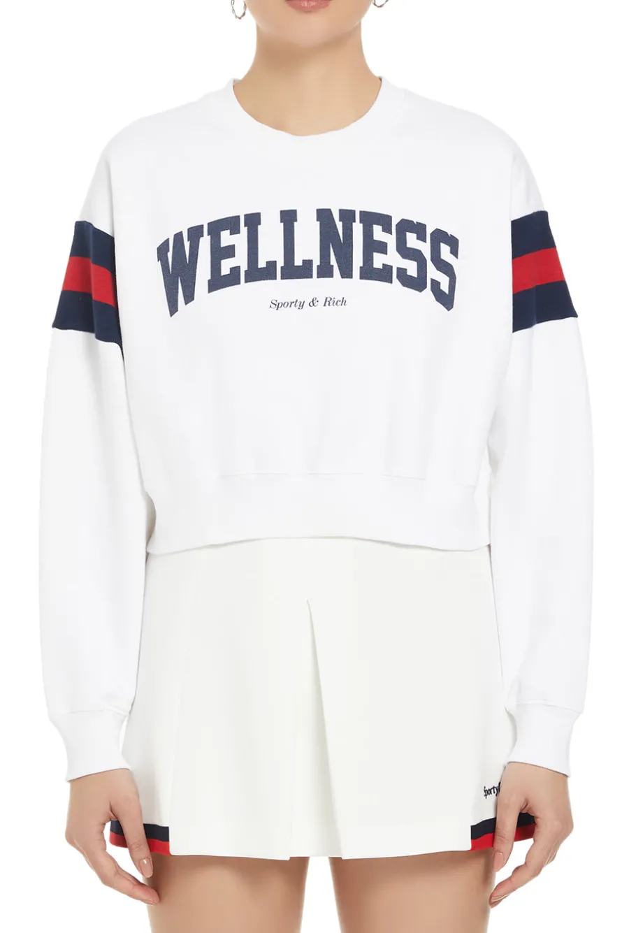 Wellness Ivy Rugby Crewneck Sweatshirt
