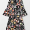 Willow Crepe Midi Dress