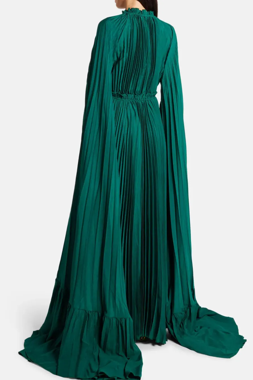 Zaria Cape Evening Gown