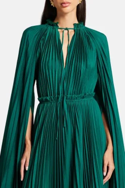 Zaria Cape Evening Gown
